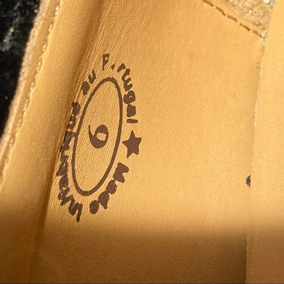 JOHN FLUEVOG Sz 6 Era Leather Velvet Ribbon  Shoes - Picture 13 of 16